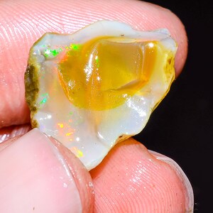 Opal Rough, Ethiopian Opal Raw, Crystal Opal Rough, Big Opal Rough, Fire Opal Rough, Natural Loose Opal Welo Fire Oil Opal Rough, 15 CTS