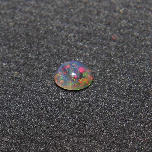 6x4 Mm Opal-natural Black Ethiopian Fire Opal-black Opal-welo - Etsy