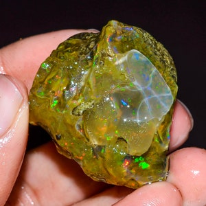 Opal Rough, Ethiopian Opal Raw, Crystal Opal Rough, Big Opal Rough, Fire Opal Rough, Natural Loose Opal Welo Fire Oil Opal Rough, 112.55 CTS