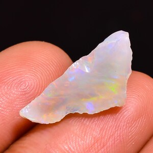 Opal,  Opal rough, Ethiopian opal, welo fire opal, flashy opal, natural opal, dry opal, loose gemstone, natural gemstone 19x9 mm 3.50 CTS