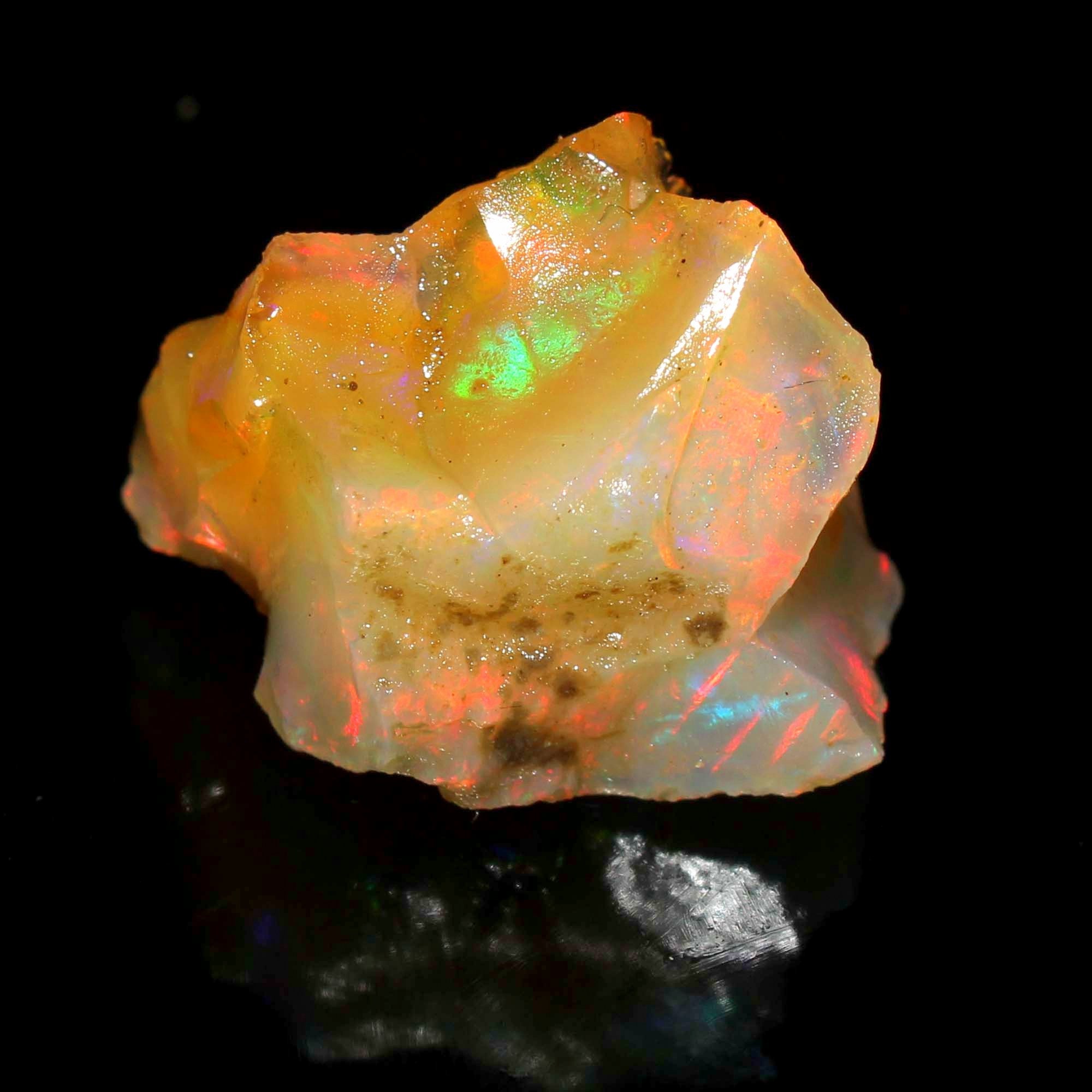 17.20 Ct Raw Fire Opal-raw Opal Lot-16x21 MM Natural Ethiopian - Etsy