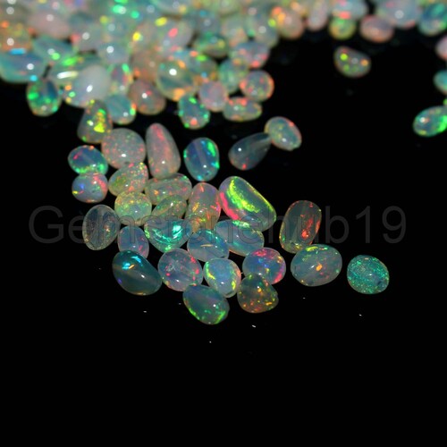 Natural Ethiopian Opal-Cabochon Opal Tumble shops Beads-Loose Opal Tumble-Wholesale Opal Beads-Fire Opal Tumble Beads-6-8 MM 100 Pieces Opal Lot