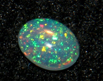 Geboortesteen oktober - 3 x 5 mm opaal cabochon-natuurlijke opaal-Ethiopische opaal-losse opaal-edelsteen voor sieraden-multi vuuropaal-gekalibreerd vuuropaal