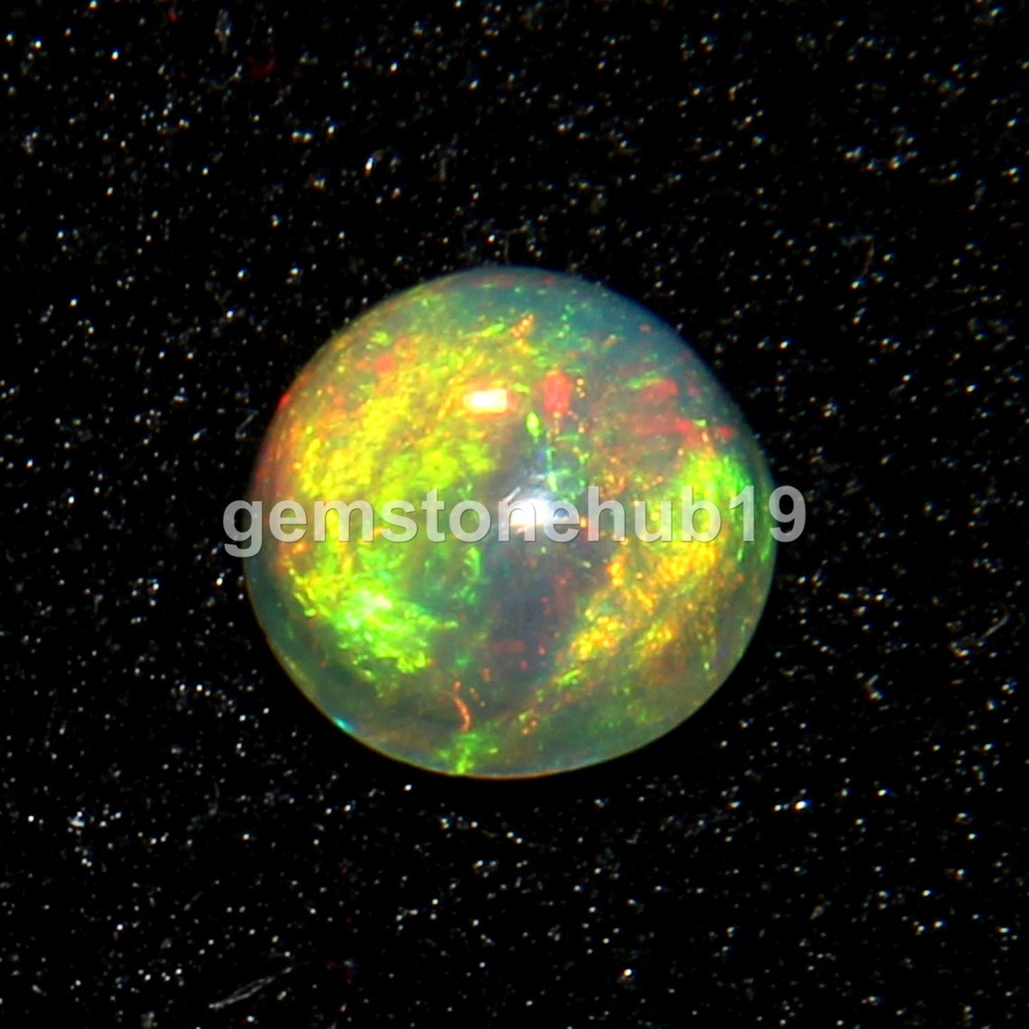 Genuine Opalcalibrated Gemstoneopal Cabochonwelo Fire Etsy
