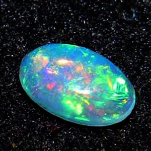 6x8 mm Fire Opal-Natural Opal-Opal Cabochon-Oval Cabochon Opal-Loose Opal-Play Of Color Opal-Ethiopian Welo Fire Opal-September Birthstone