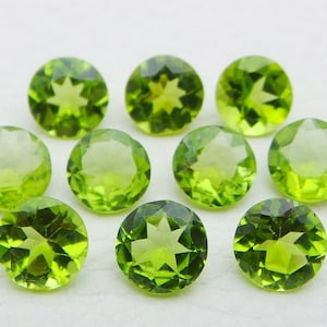 14 mm natuurlijke peridoot gefacetteerde ronde edelsteen veel losse peridoot veel geboortesteen augustus gefacetteerde ronde peridoot edelsteen-sieraden soepele edelsteen