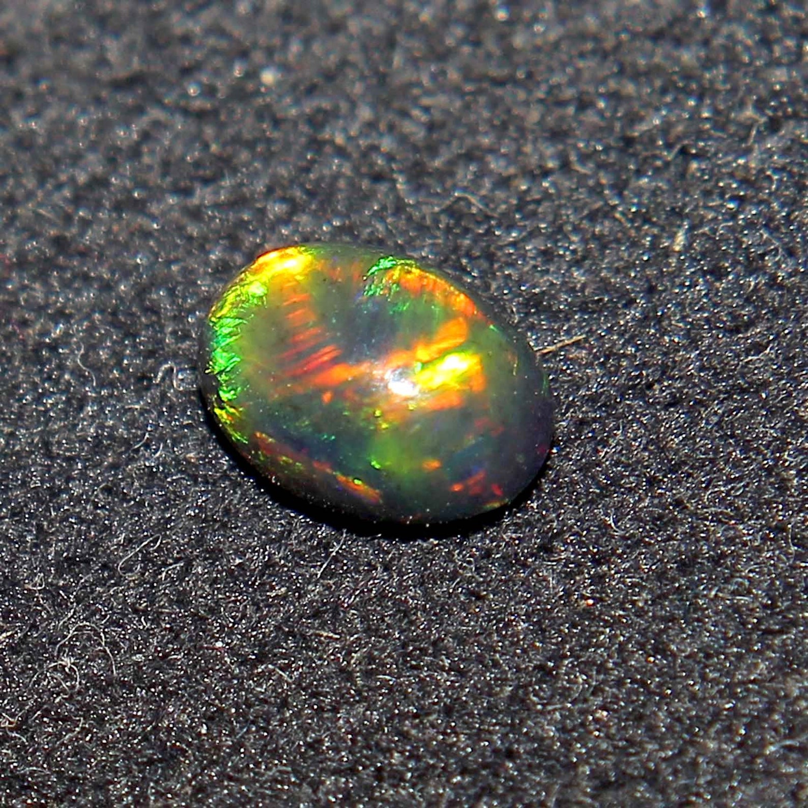 6x8mm Opal Natural Black Ethiopian Fire Opal Black Opal - Etsy Canada