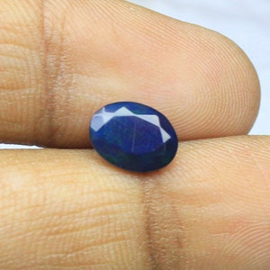 6 x 9 mm Opale noire d&#39;Éthiopie naturelle - Opale ovale de feu multiple, Pierres précieuses, Opale à facettes, Opale de feu à facettes lâches, Opale, pierres précieuses, Opale d&#39;Éthiopie