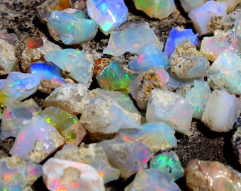 OPAL ruwe kristallen / Bulk ruwe opaal / ruwe opaal veel / Welo opaal / AAA-kwaliteit ruwe opaal / ruw / opaalkristal / vuur /opaal ruw Ethiopisch / 12-8 mm