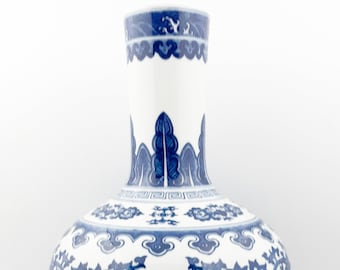 中国龍泉窯青磁四面花瓶 - Etsy 日本