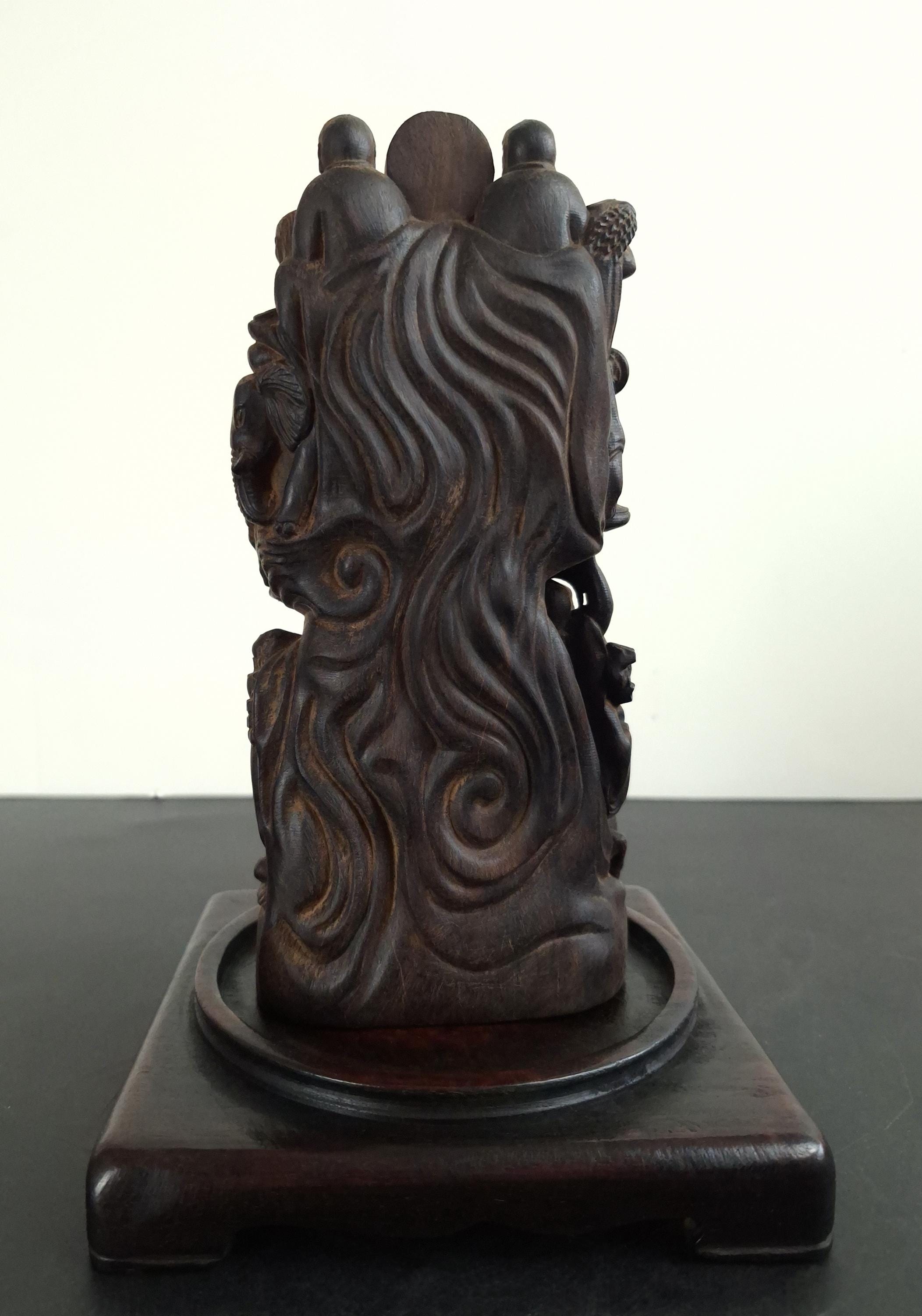 中国の沈香木仏と司馬洛鑼彫 - Etsy 日本