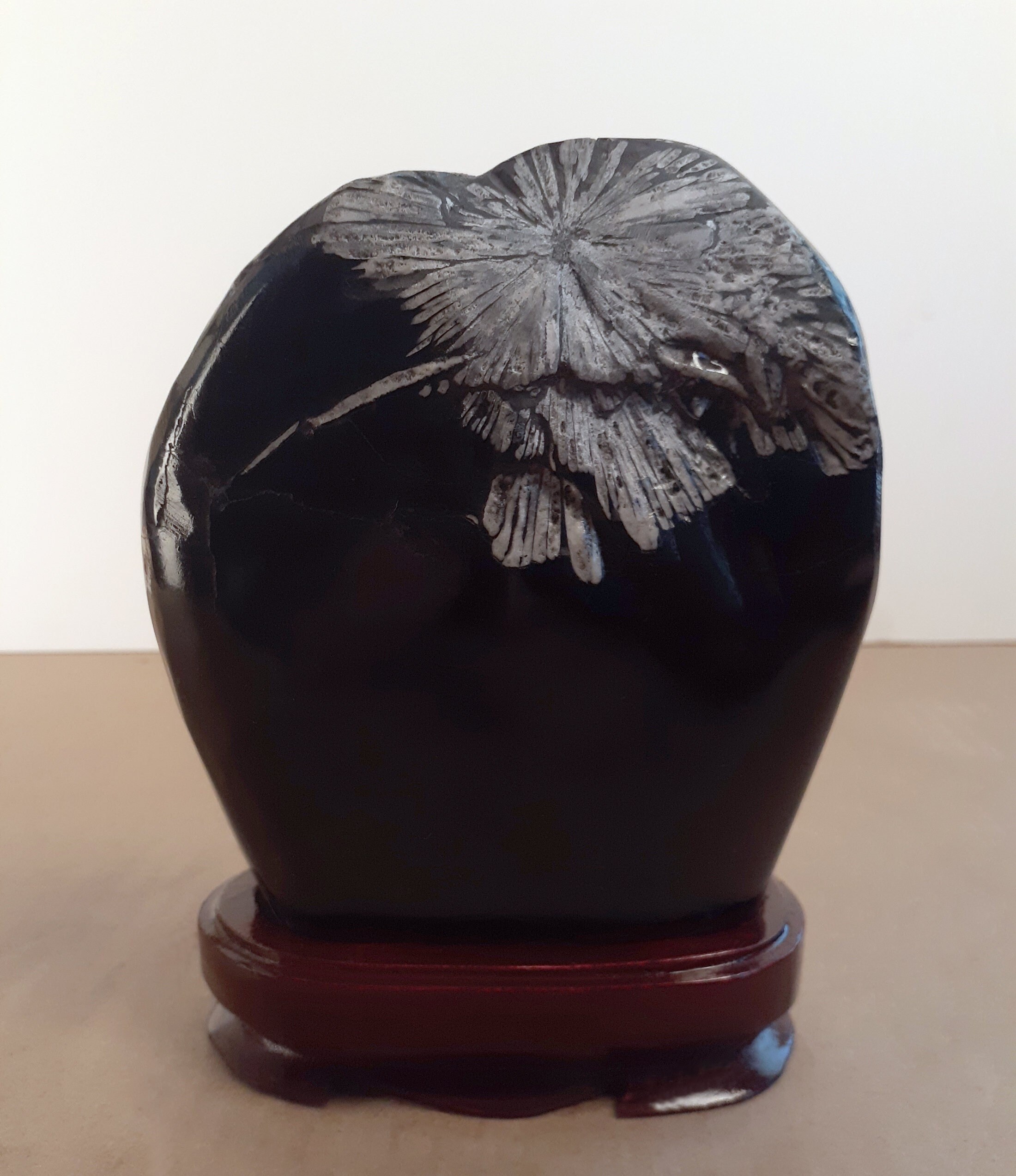 ♦中国？宜興窯 梨地 石瓢壺 漢詩 山水図 篦彫り茶壺 タタラ造り 骨董品 大壺 特大150cm 飾り壺 骨董 中国骨董 薩摩焼 有田焼 - メルカリ