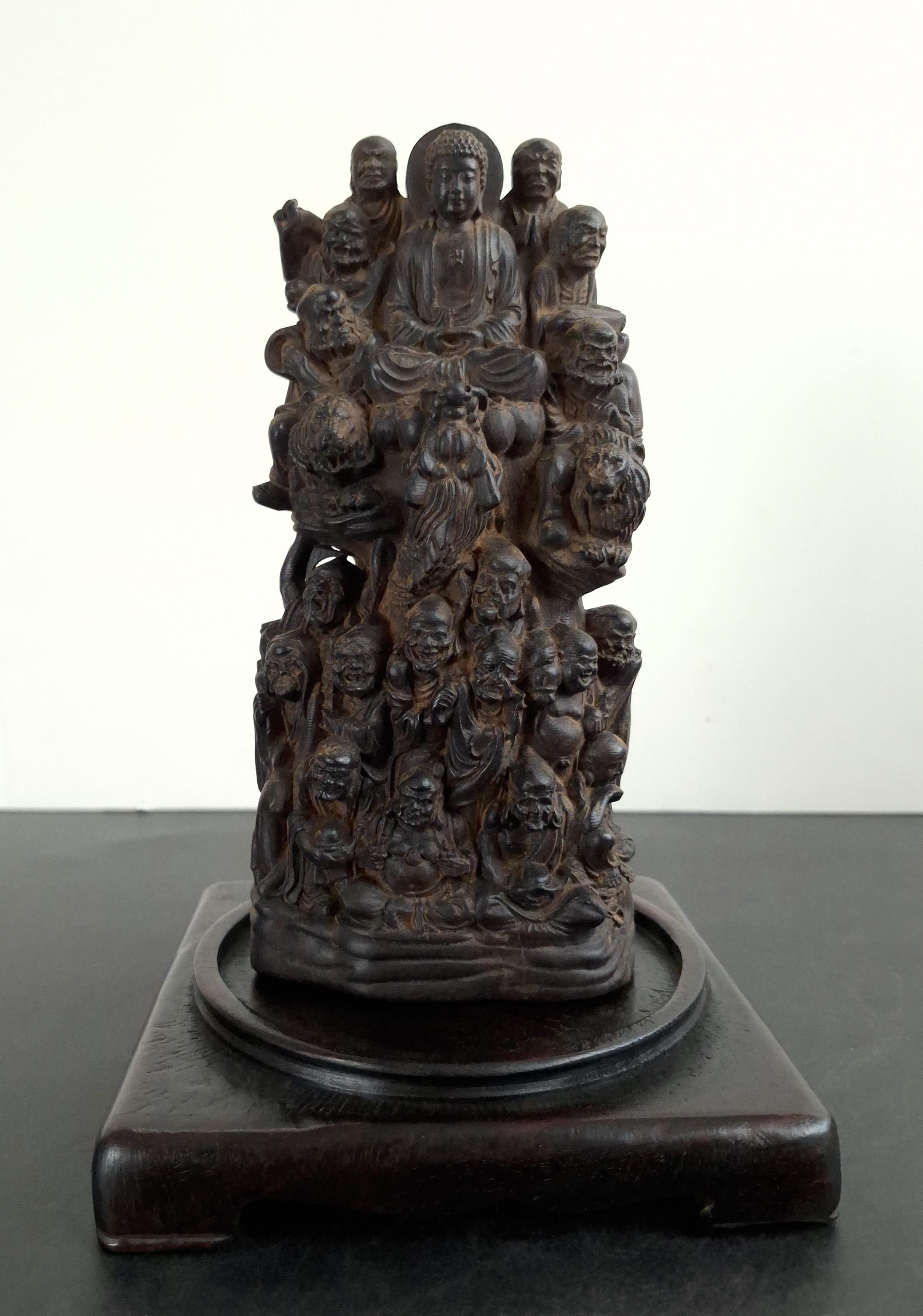 中国の沈香木仏と司馬洛鑼彫 - Etsy 日本