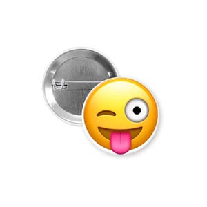 Emoji Pinback Button