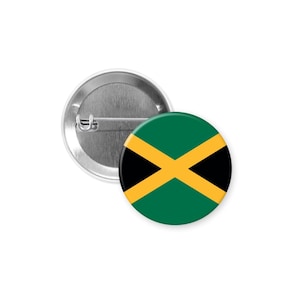 Jamaica States Pinback Button