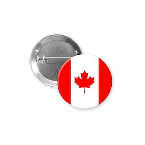 Canada Pinback Button 1.25 inch
