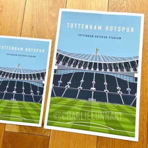 Tottenham Hotspur Stadium Giclée Art Print