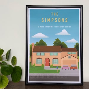 De Simpsons Giclée kunstprint