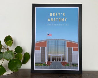 Grey’s Anatomy inspired Giclée Art Print