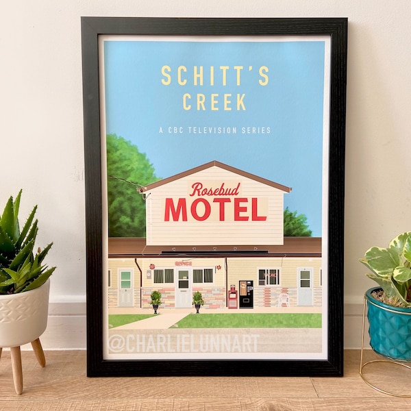 Schitt's Creek inspiriert Kunstdruck