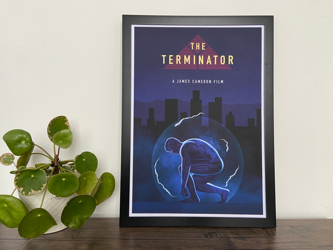 Terminator Applique The Terminator Inspired Giclée Art Print - Etsy