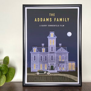 Rodzina Addamsów Giclée Art Print