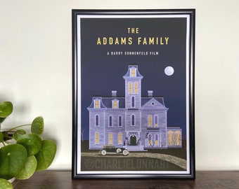 The Addams Family Digital Art Print