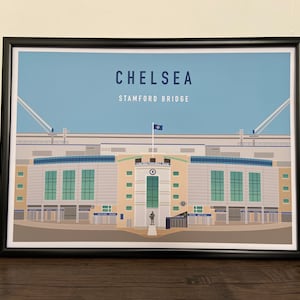 Chelsea Stamford Bridge Stadium Giclée Art Print