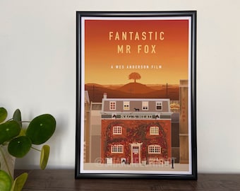 Fantástico Mr Fox inspiró Giclée Art Print