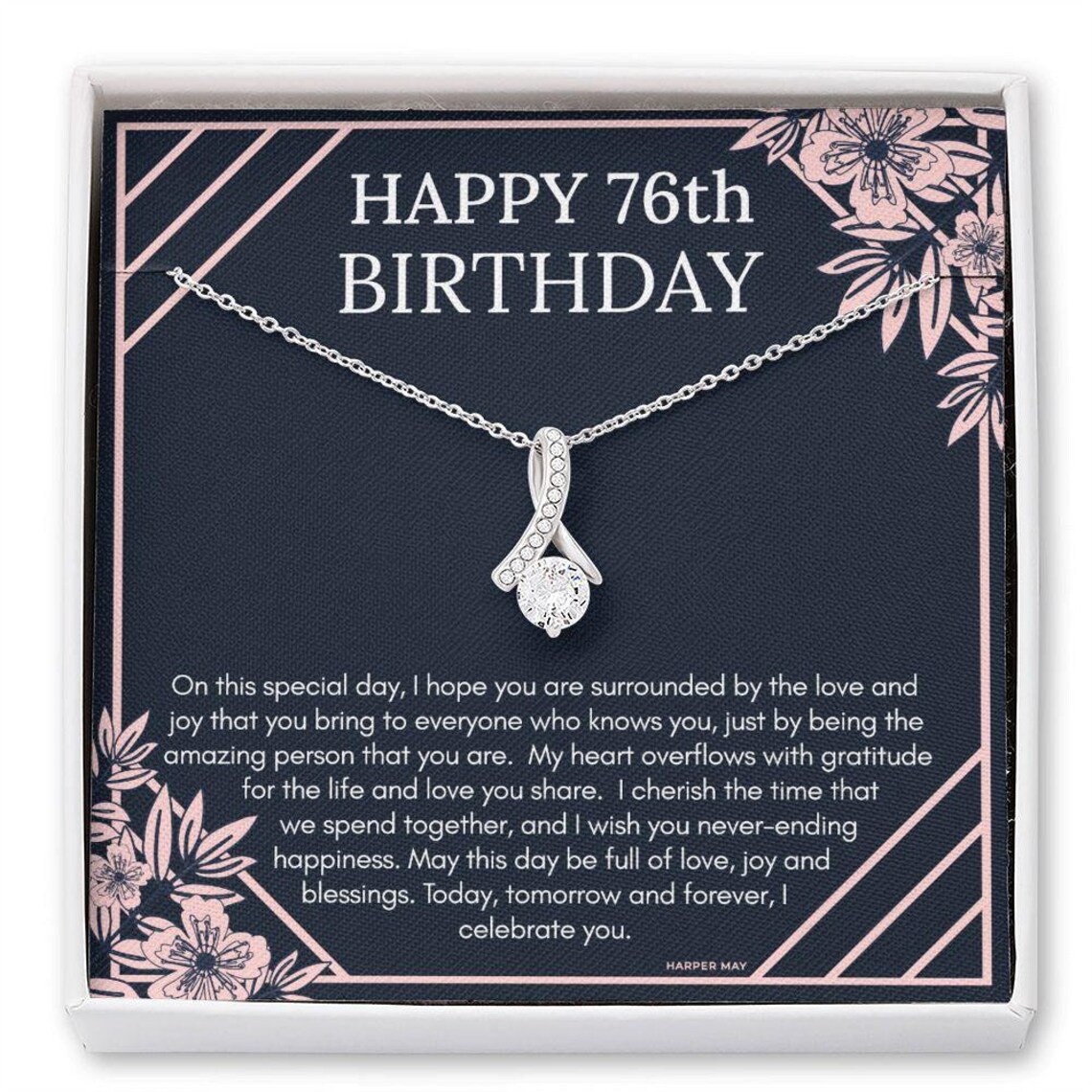 Birthday Gift For 76 Year Old Birthday Gift For Her Etsy