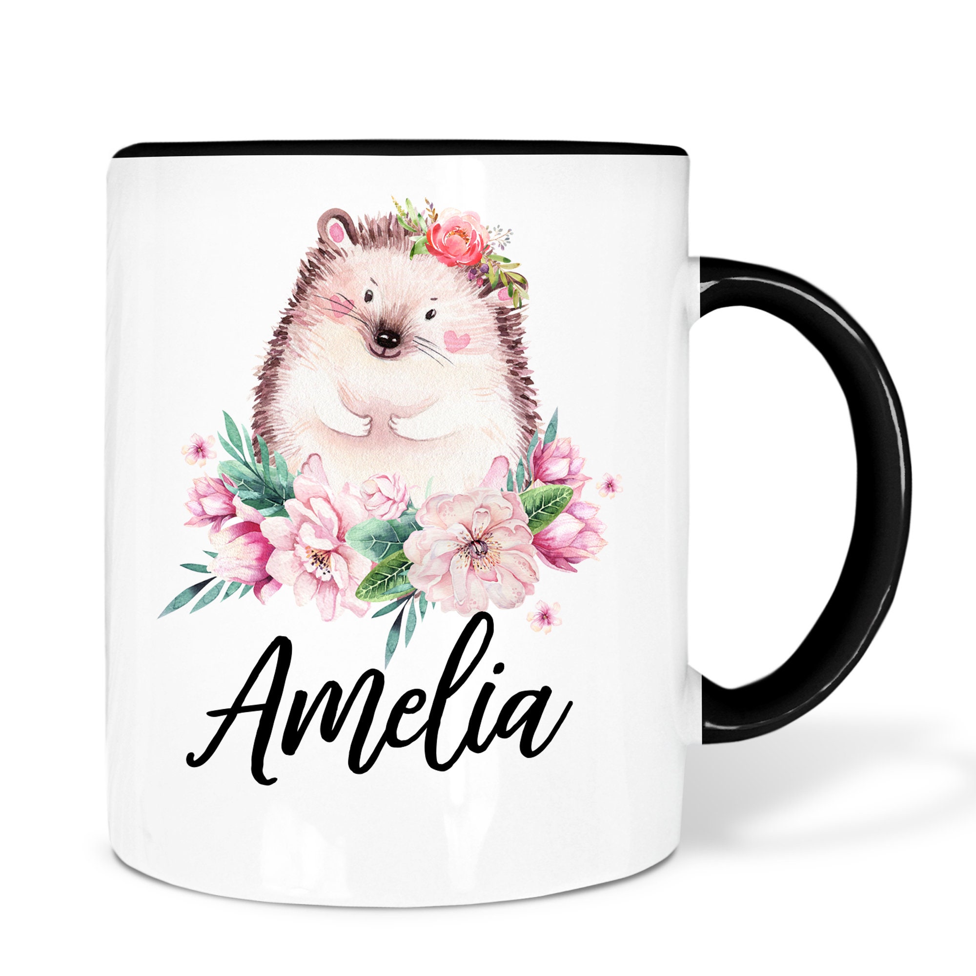 Personalized Hedgehog Mug Gifts for Hedgehog Lovers Hedgehog Etsy