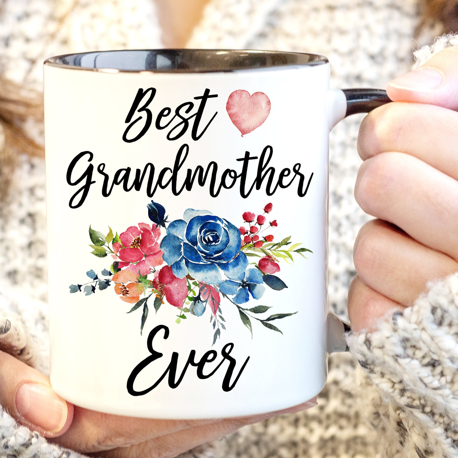 Best Grandmother Ever Mug Grandmother Mug Best Grandmother Etsy