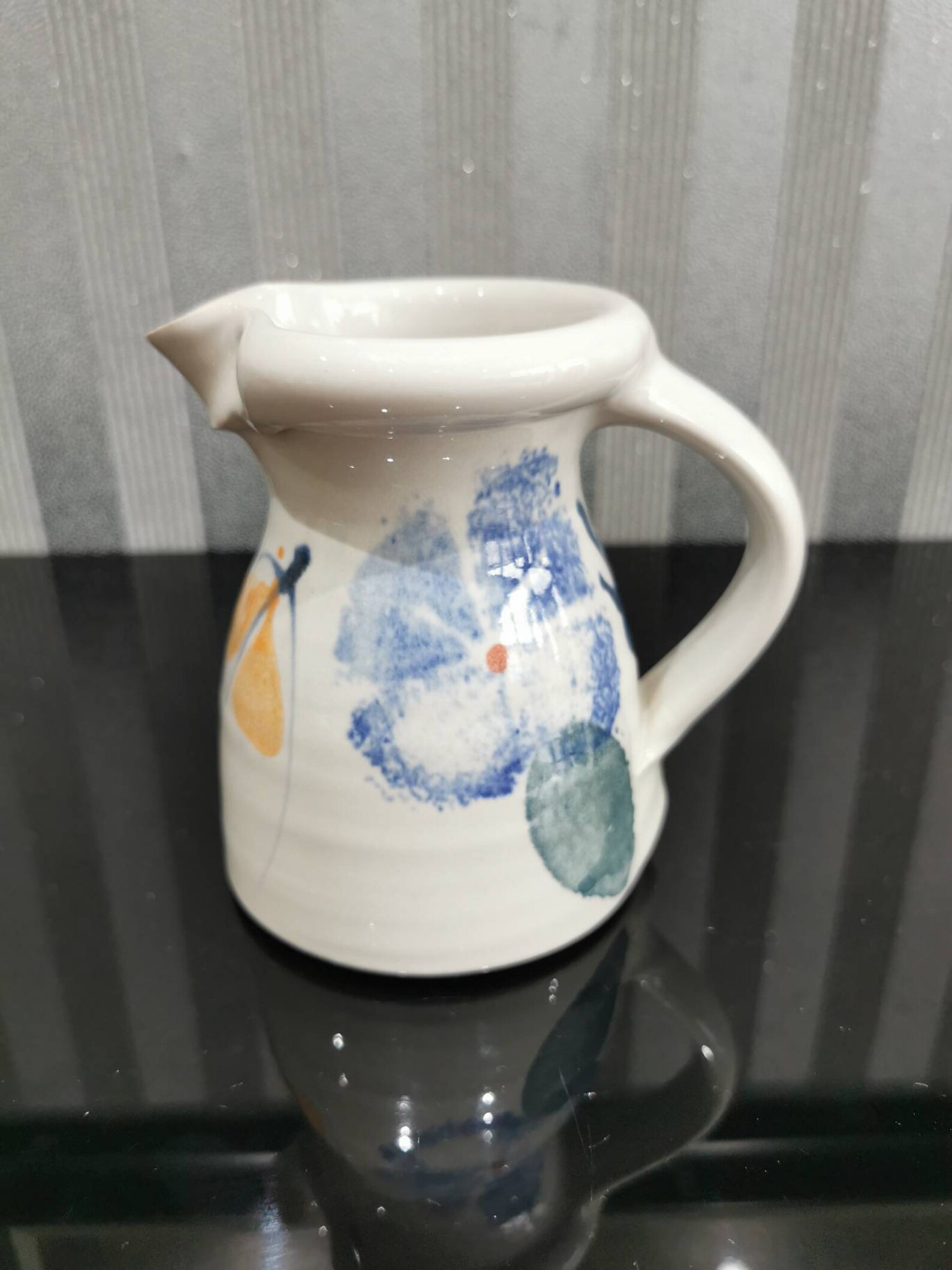 Beautiful Healy Pottery Ireland jug/pitcher /creamer. Etsy