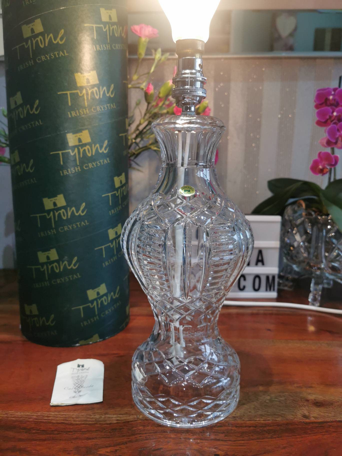 Tyrone on sale crystal lamp