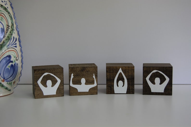 O H I O Wooden Cubes O H I O Decor Ohio State Buckeyes Osu Etsy