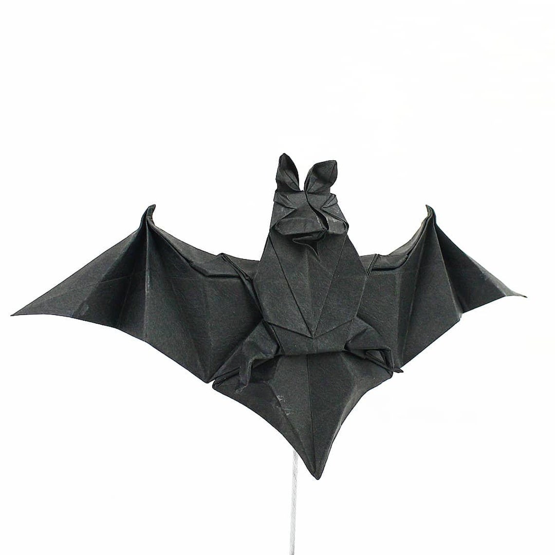 Step by Step Instructions for Origami Bat by Damian Malicki Etsy