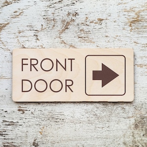 Directional Sign, Entrance Sign, Use Other Door Sign, Directional sign