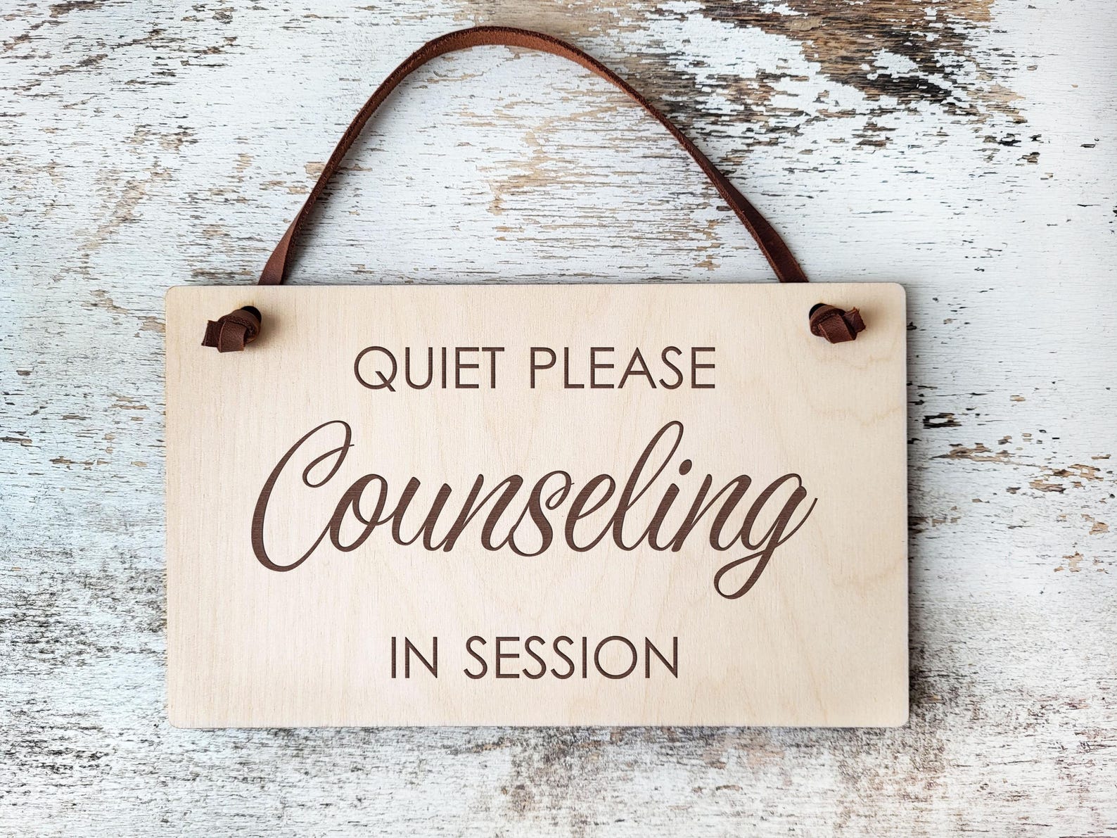 In Session Sign – Therapy Door Sign, Quiet Please Sign, Counseling ...