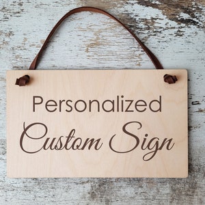 Custom door sign, Personalized door hanger, In Session Door sign, Home Improvement, Office door sign, Business Door Sign