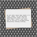 join me in accomplishing absolutely fucking nothing // funny & sarcastic greeting card for friend // friendship // best friend // mature