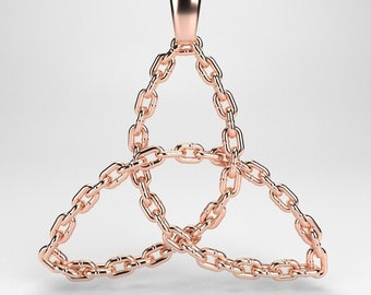 Trinity Knot Chain Pendant