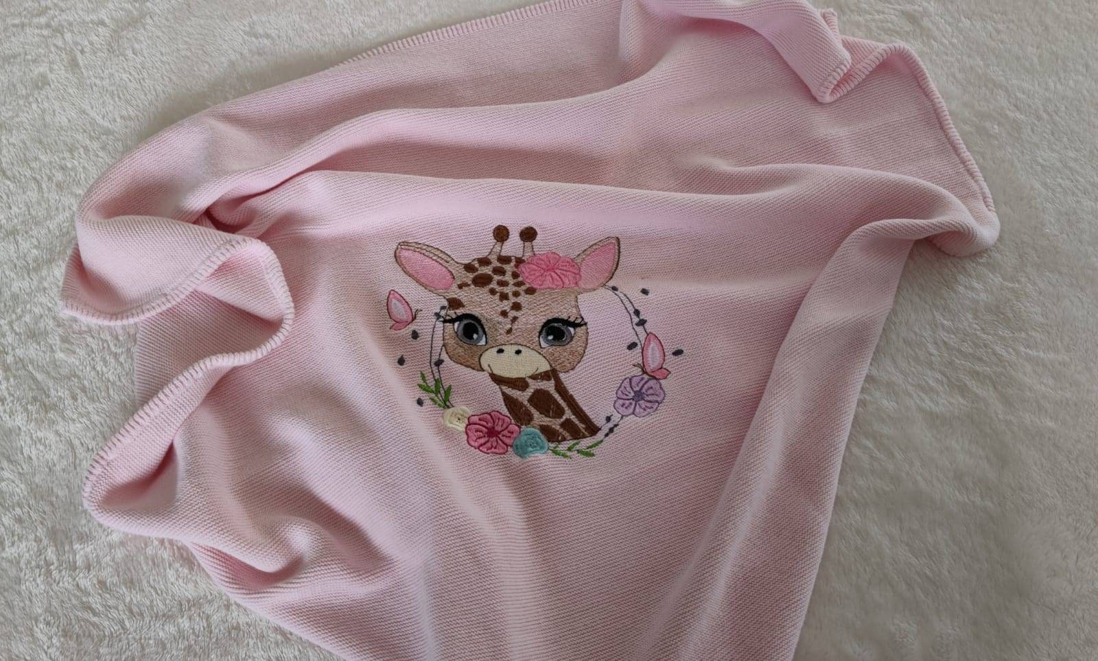 Couverture en Maille 80x80