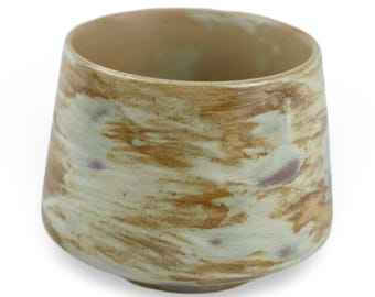 Japanese Sandstorm Tsutsu-gata Tea Cup - Shizen Cha