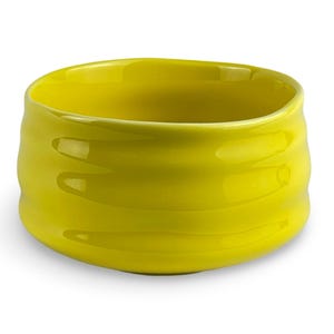 Japanese Taiyo Yellow Matcha Chawan Tea Bowl - Shizen Cha