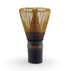 Japanese Black Bamboo Chasen Matcha Tea Whisk (100 Prong) - Shizen Cha