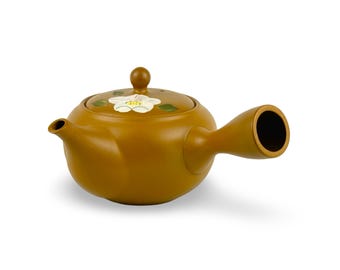 Japanese Kiiro Yellow Kyusu Teapot - Shizen Cha