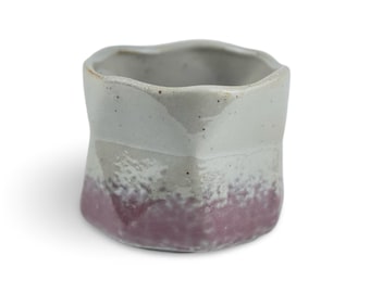 Japanese Pewter Cast Kakkukei Tea Cup - Shizen Cha