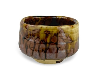 Japanese Yogan Glaze Matcha Chawan Tea Bowl - Shizen Cha