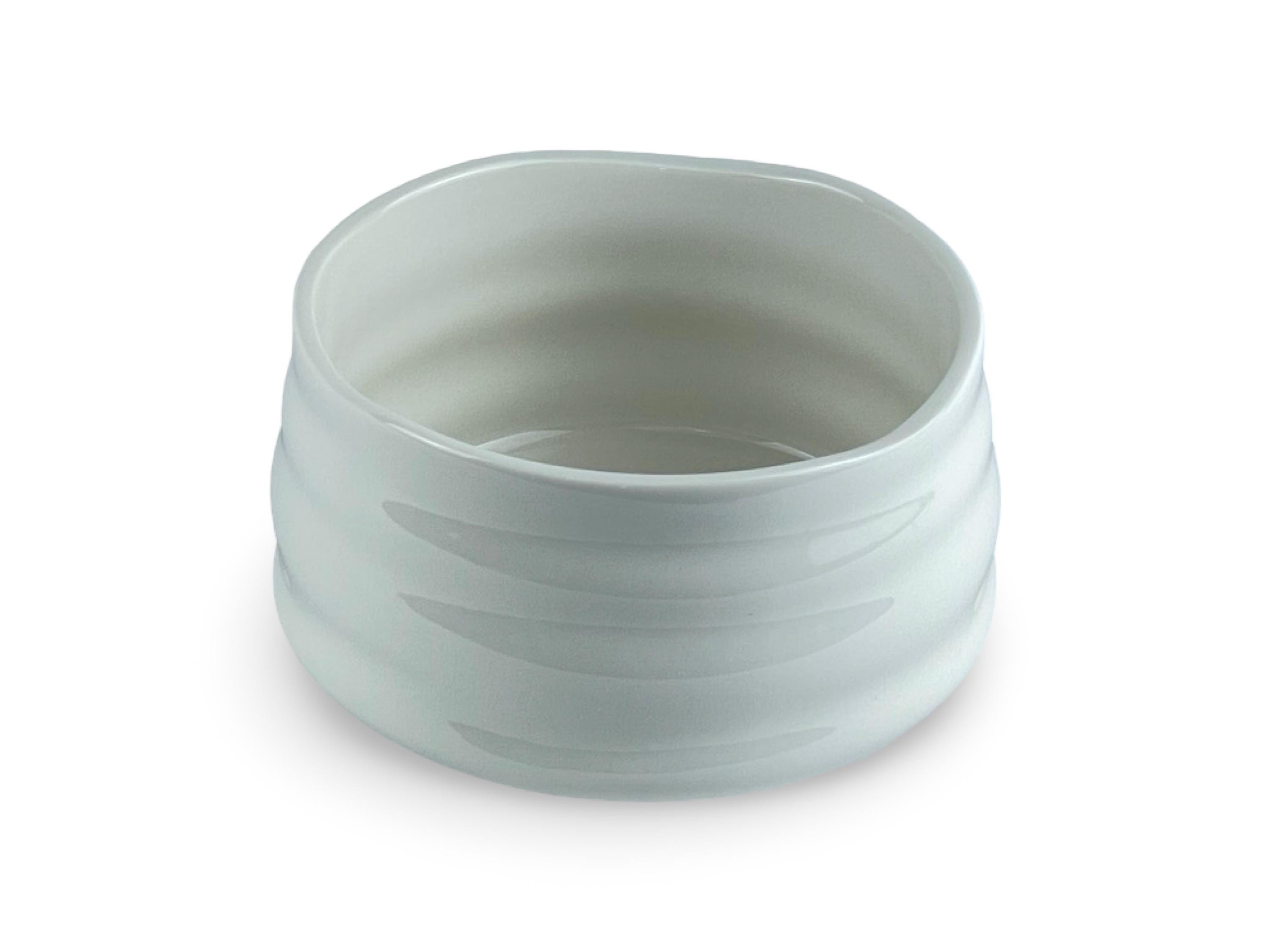 Japanese Saku White Matcha Chawan Tea Bowl - Shizen Cha - Etsy