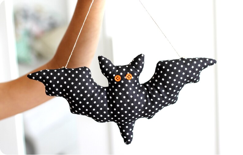 PDF Bat Sewing Pattern & Tutorial Stuffed Animal Sewing DIY Etsy